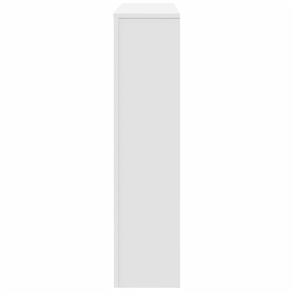 Radiatorombouw 175x20x82 cm bewerkt hout wit is nu te koop bij PeponiXL, paradijselijk wonen!