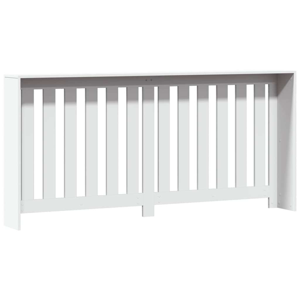 Radiatorombouw 175x20x82 cm bewerkt hout wit is nu te koop bij PeponiXL, paradijselijk wonen!
