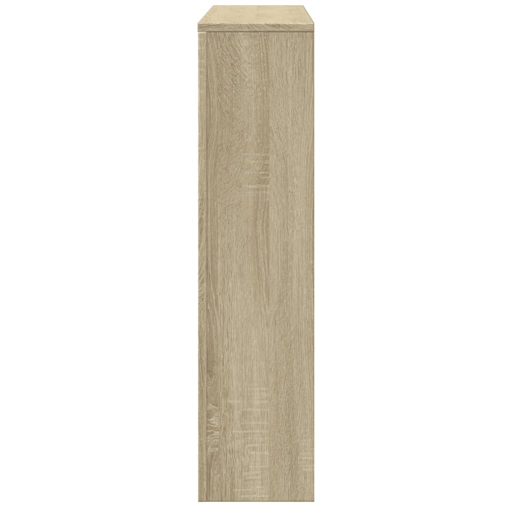 Radiatorombouw 175x20x82 cm bewerkt hout sonoma eikenkleurig is nu te koop bij PeponiXL, paradijselijk wonen!