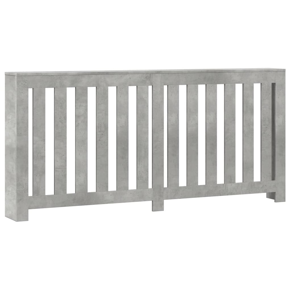 Radiatorombouw 175x20x82 cm bewerkt hout betongrijs is nu te koop bij PeponiXL, paradijselijk wonen!