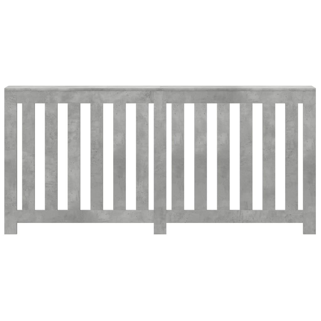 Radiatorombouw 175x20x82 cm bewerkt hout betongrijs is nu te koop bij PeponiXL, paradijselijk wonen!