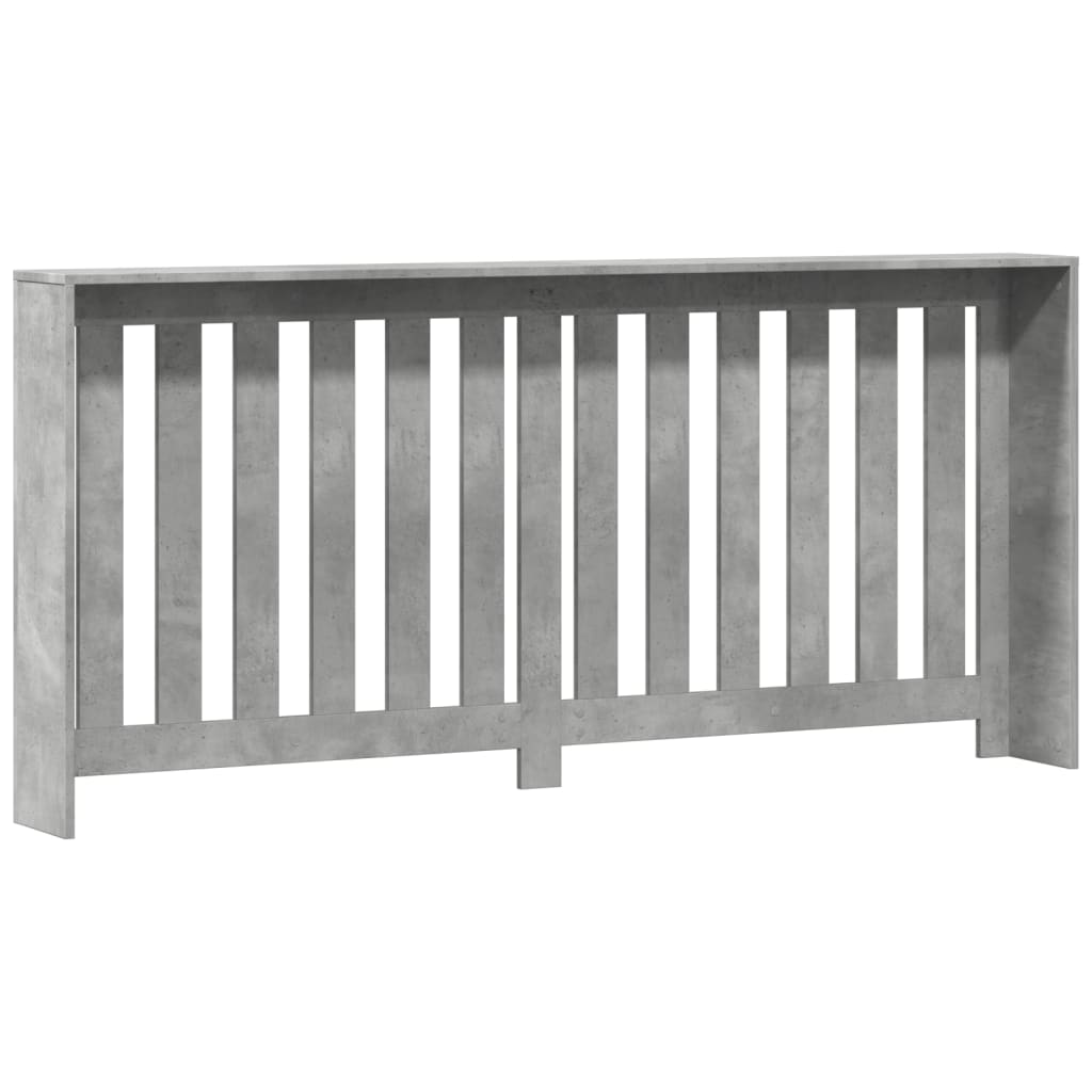 Radiatorombouw 175x20x82 cm bewerkt hout betongrijs is nu te koop bij PeponiXL, paradijselijk wonen!