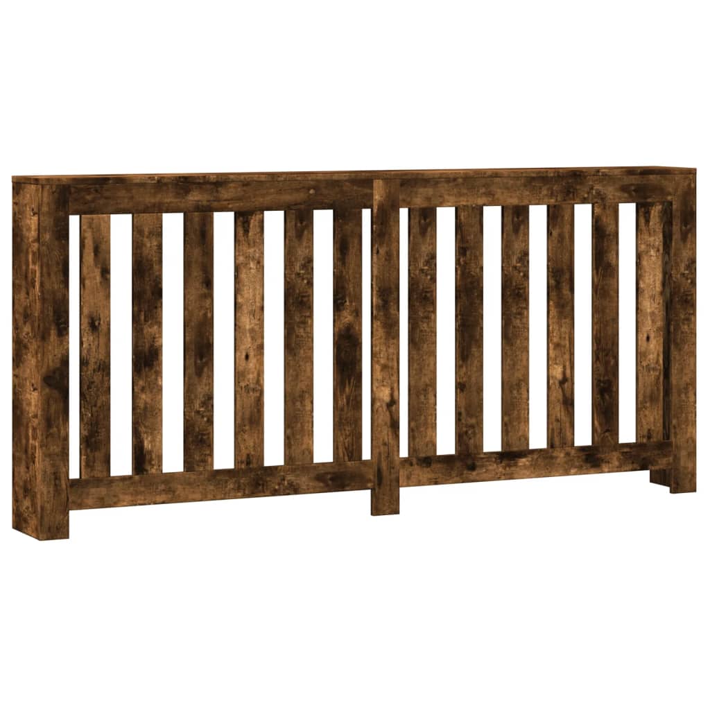 Radiatorombouw 175x20x82 cm bewerkt hout gerookt eikenkleurig is nu te koop bij PeponiXL, paradijselijk wonen!