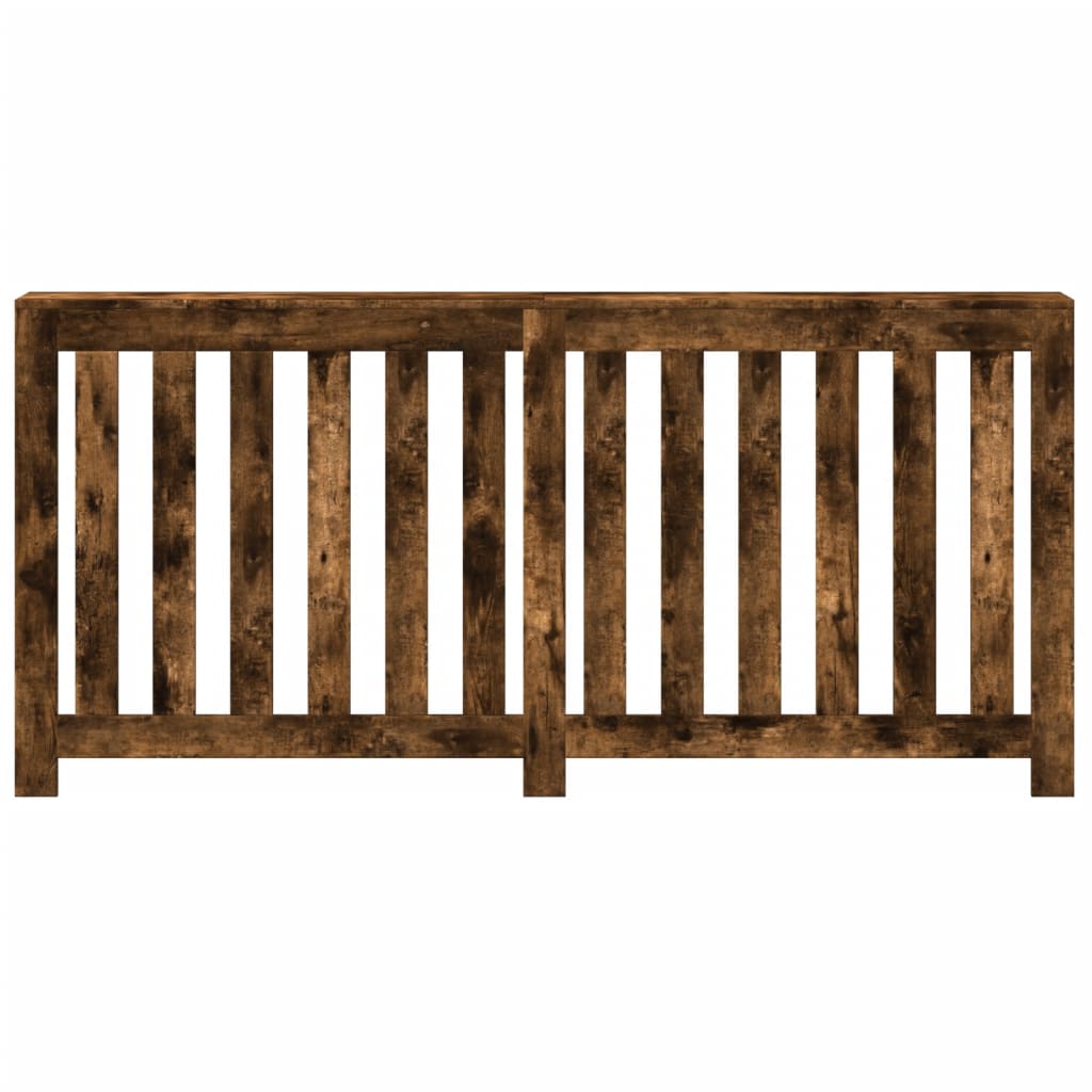 Radiatorombouw 175x20x82 cm bewerkt hout gerookt eikenkleurig is nu te koop bij PeponiXL, paradijselijk wonen!