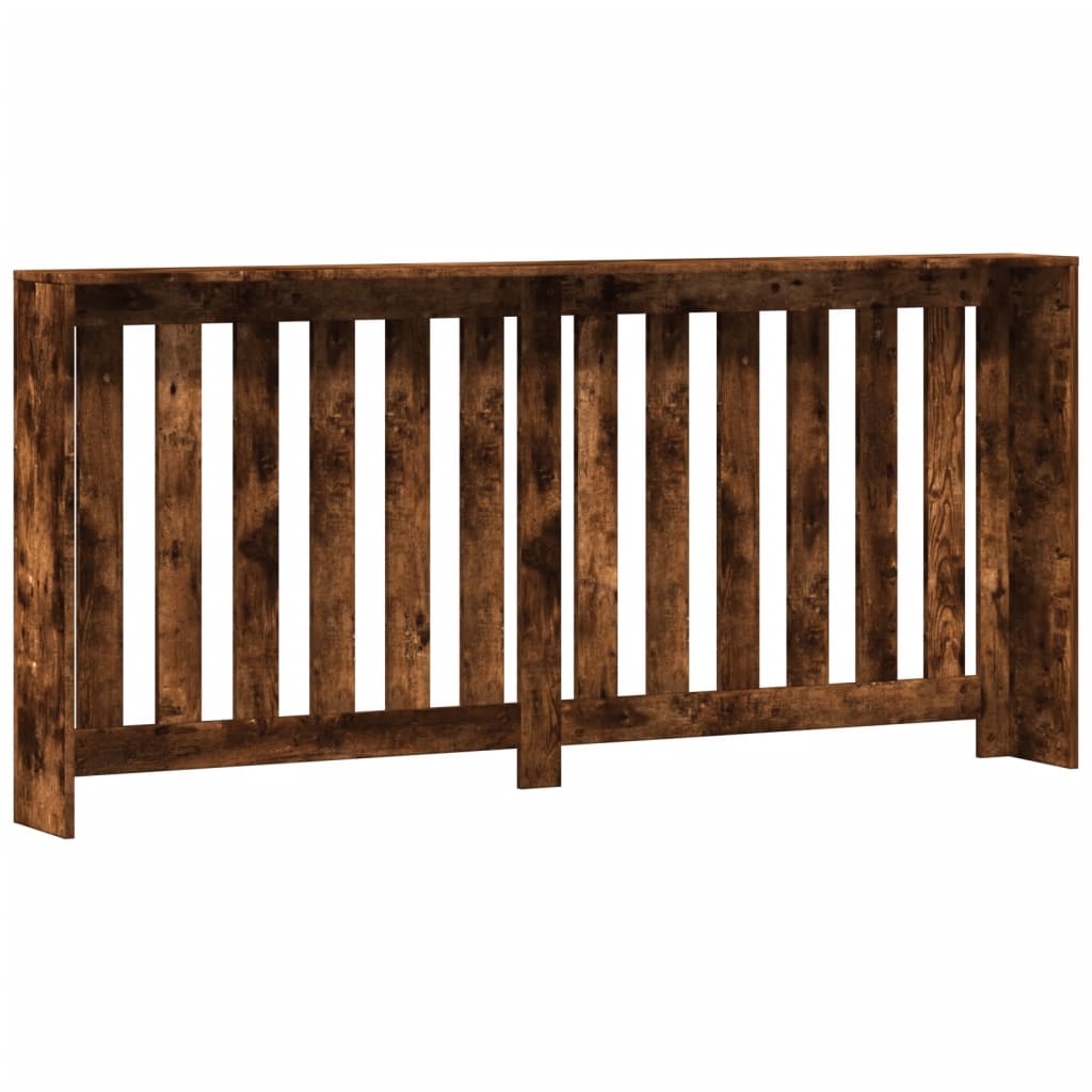 Radiatorombouw 175x20x82 cm bewerkt hout gerookt eikenkleurig is nu te koop bij PeponiXL, paradijselijk wonen!