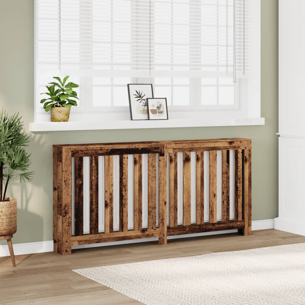 Radiatorombouw 175x20x82 cm bewerkt hout oud hout is nu te koop bij PeponiXL, paradijselijk wonen!
