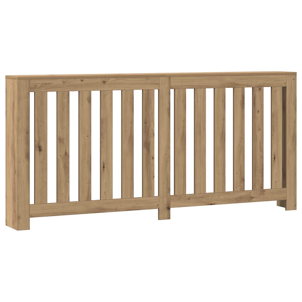 Radiatorombouw 175x20x82 cm bewerkt hout artisanaal eikenkleur is nu te koop bij PeponiXL, paradijselijk wonen!