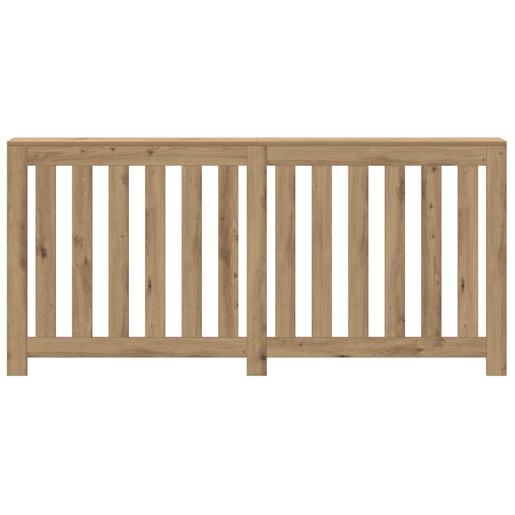 Radiatorombouw 175x20x82 cm bewerkt hout artisanaal eikenkleur is nu te koop bij PeponiXL, paradijselijk wonen!