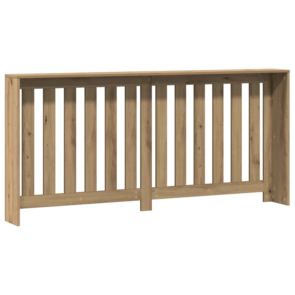 Radiatorombouw 175x20x82 cm bewerkt hout artisanaal eikenkleur is nu te koop bij PeponiXL, paradijselijk wonen!