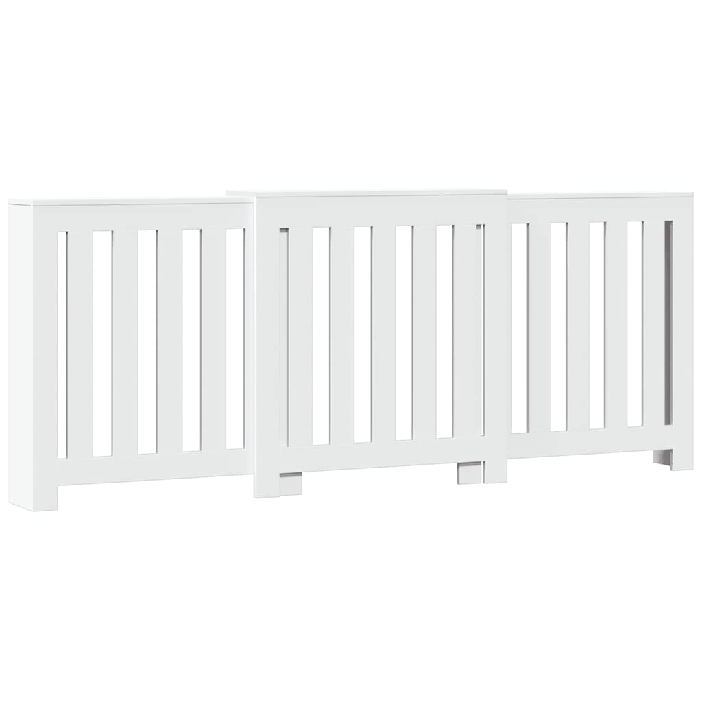 Radiatorombouw 205x21,5x83,5 cm bewerkt hout wit is nu te koop bij PeponiXL, paradijselijk wonen!