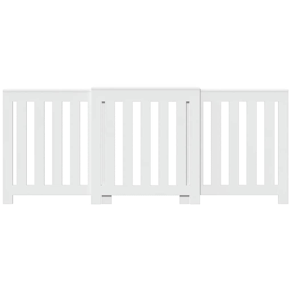 Radiatorombouw 205x21,5x83,5 cm bewerkt hout wit is nu te koop bij PeponiXL, paradijselijk wonen!