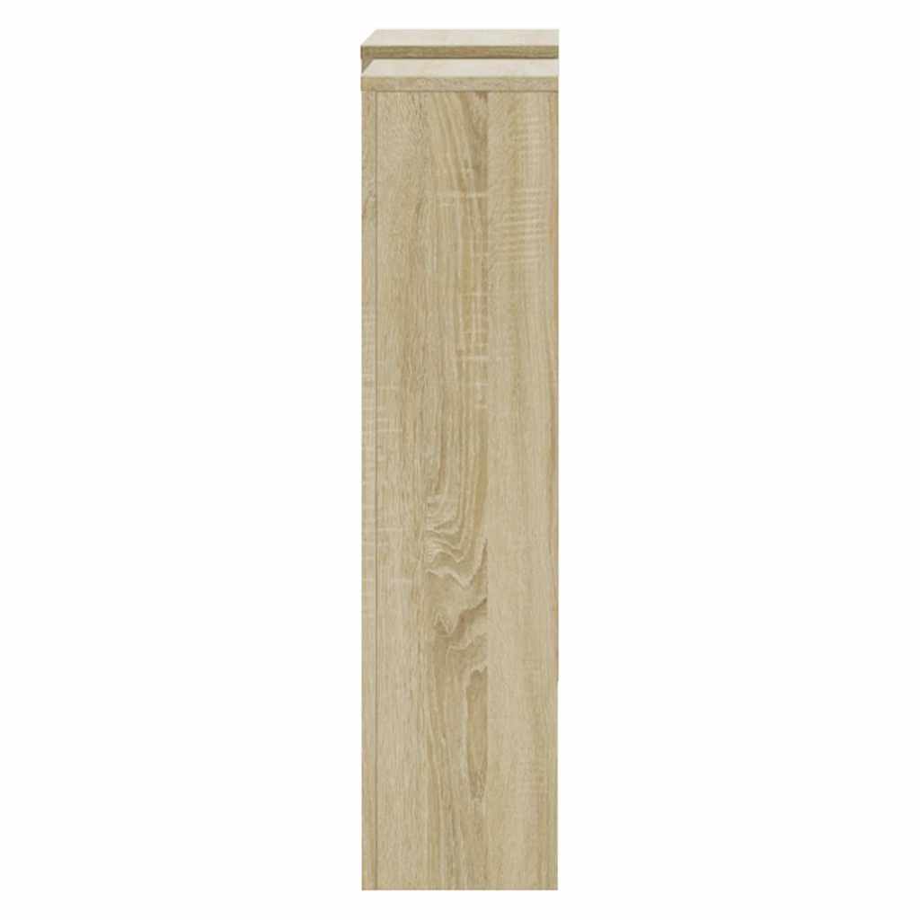 Radiatorombouw 205x21,5x83,5 cm bewerkt hout sonoma eikenkleur is nu te koop bij PeponiXL, paradijselijk wonen!