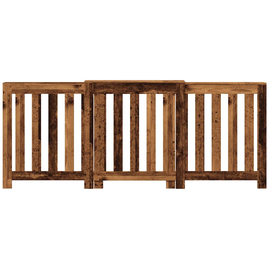 Radiatorombouw 205x21,5x83,5 cm bewerkt hout oud hout is nu te koop bij PeponiXL, paradijselijk wonen!