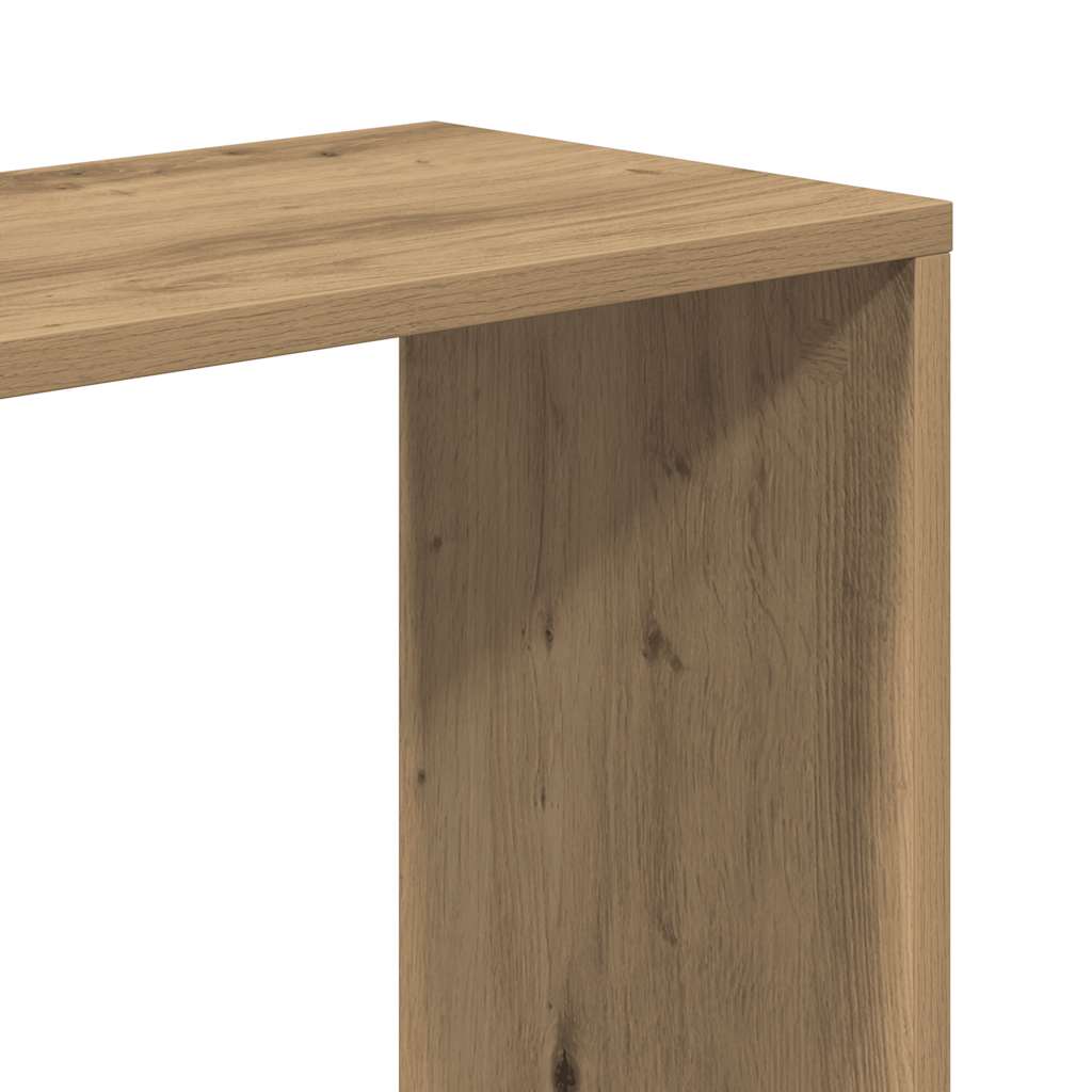 Boekenkast 5-laags 80,5x23,5x162,5 cm hout artisanaal eiken is nu te koop bij PeponiXL, paradijselijk wonen!