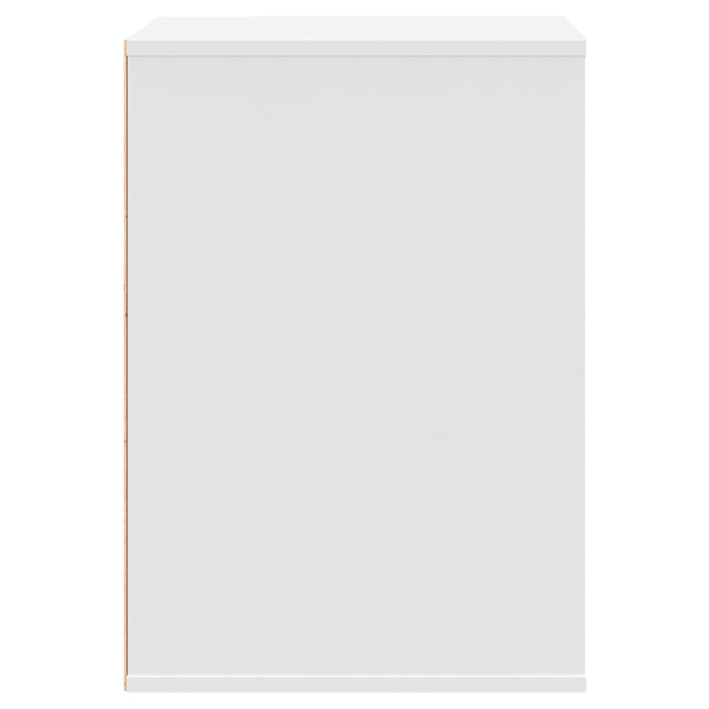Ladekast 60x41x58 cm bewerkt hout wit is nu te koop bij PeponiXL, paradijselijk wonen!