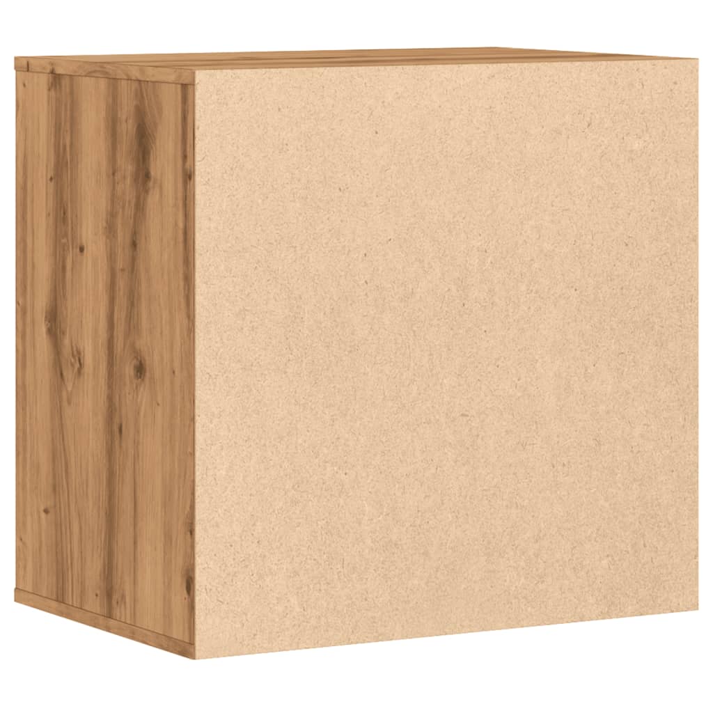 Ladekast 60x41x58 cm bewerkt hout artisanaal eikenkleurig is nu te koop bij PeponiXL, paradijselijk wonen!