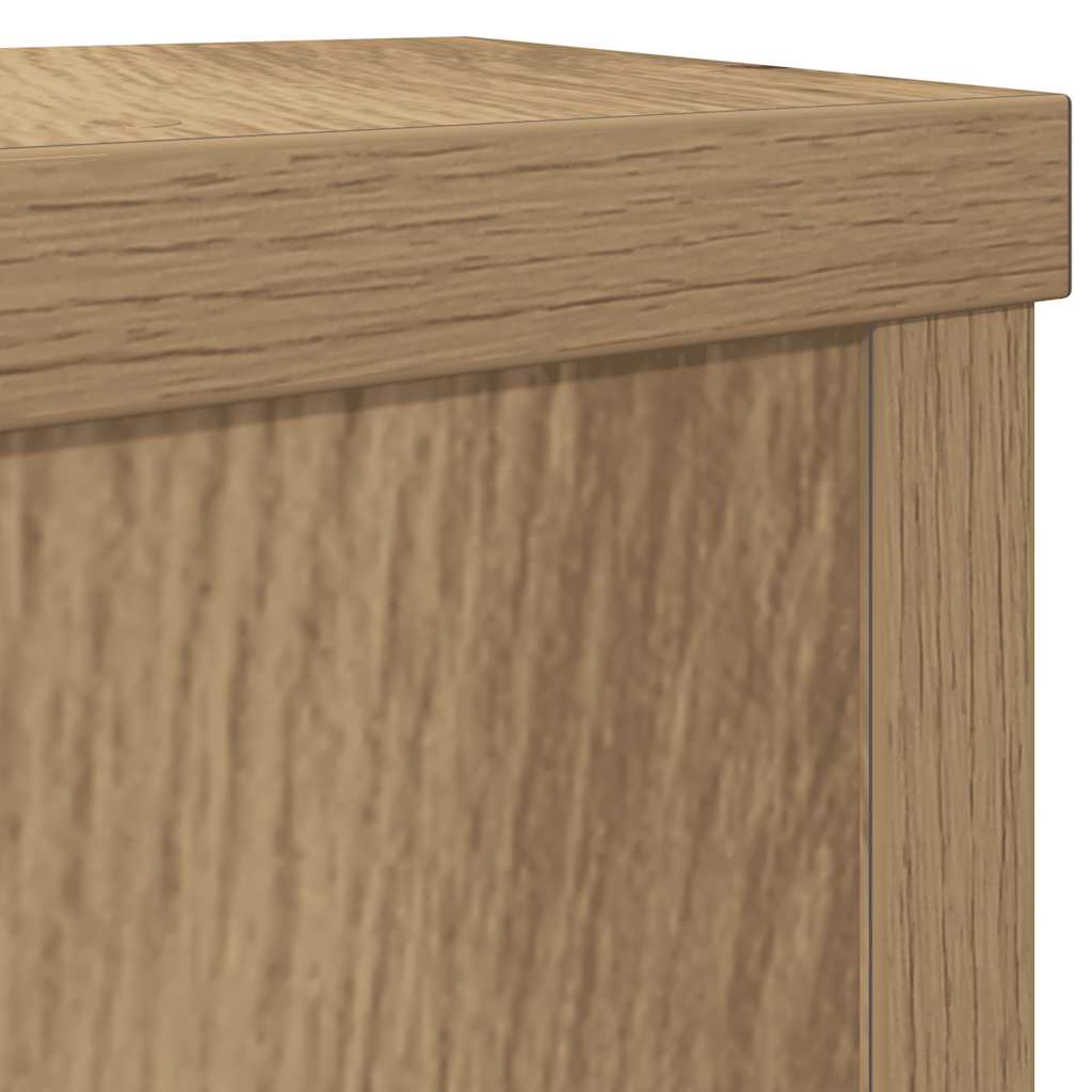 Plantenstandaards 2 st 10x10x18 cm hout artisanaal eiken is nu te koop bij PeponiXL, paradijselijk wonen!