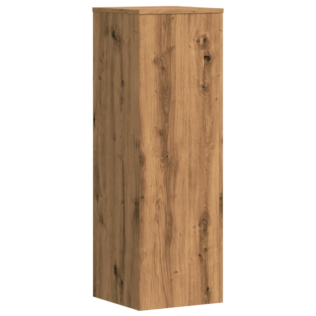 Plantenstandaard 33x33x100 cm bewerkt hout artisanaal eiken is nu te koop bij PeponiXL, paradijselijk wonen!