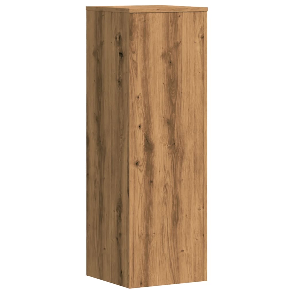 Plantenstandaard 33x33x100 cm bewerkt hout artisanaal eiken is nu te koop bij PeponiXL, paradijselijk wonen!