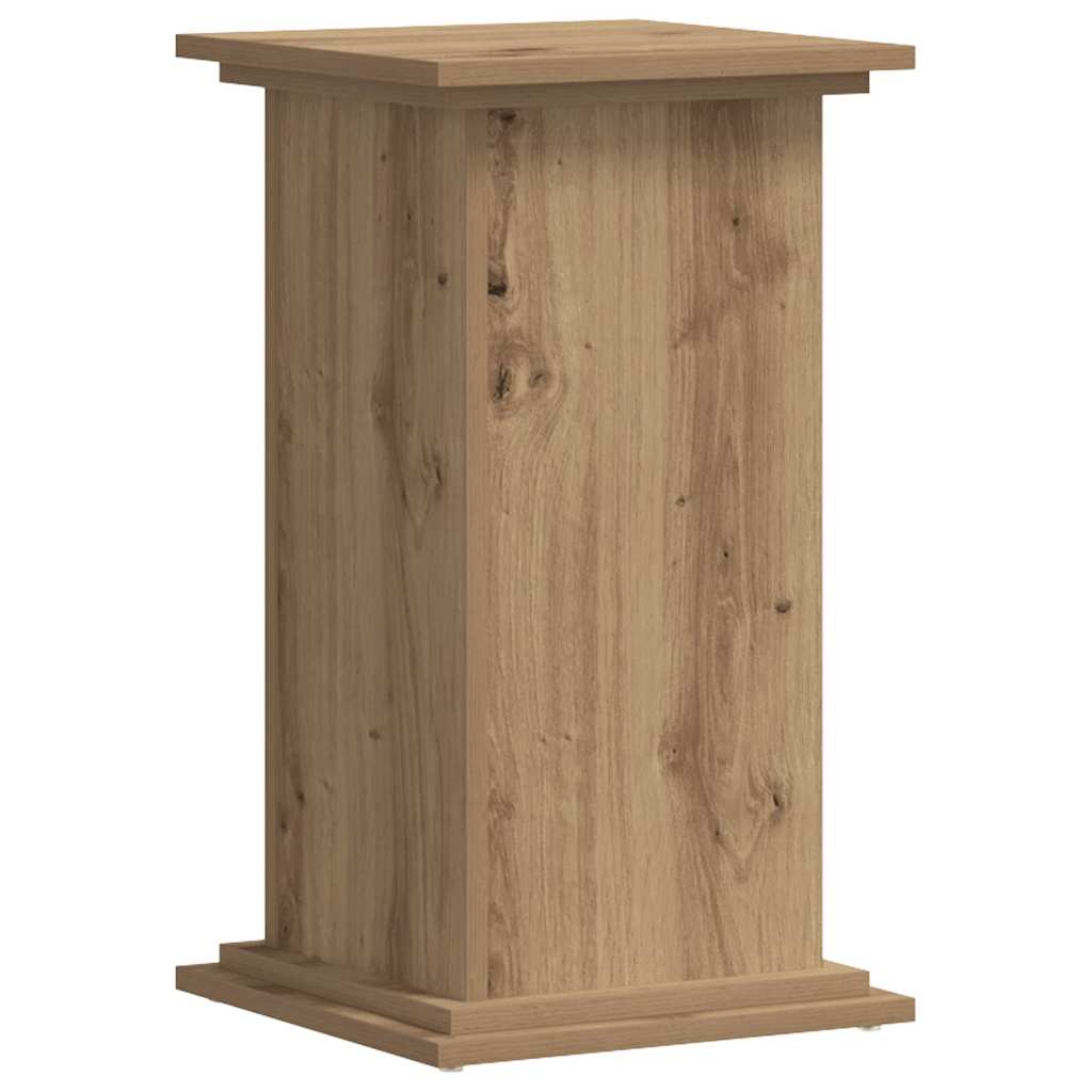 Plantenstandaard 33x33x60 cm bewerkt hout artisanaal eiken is nu te koop bij PeponiXL, paradijselijk wonen!
