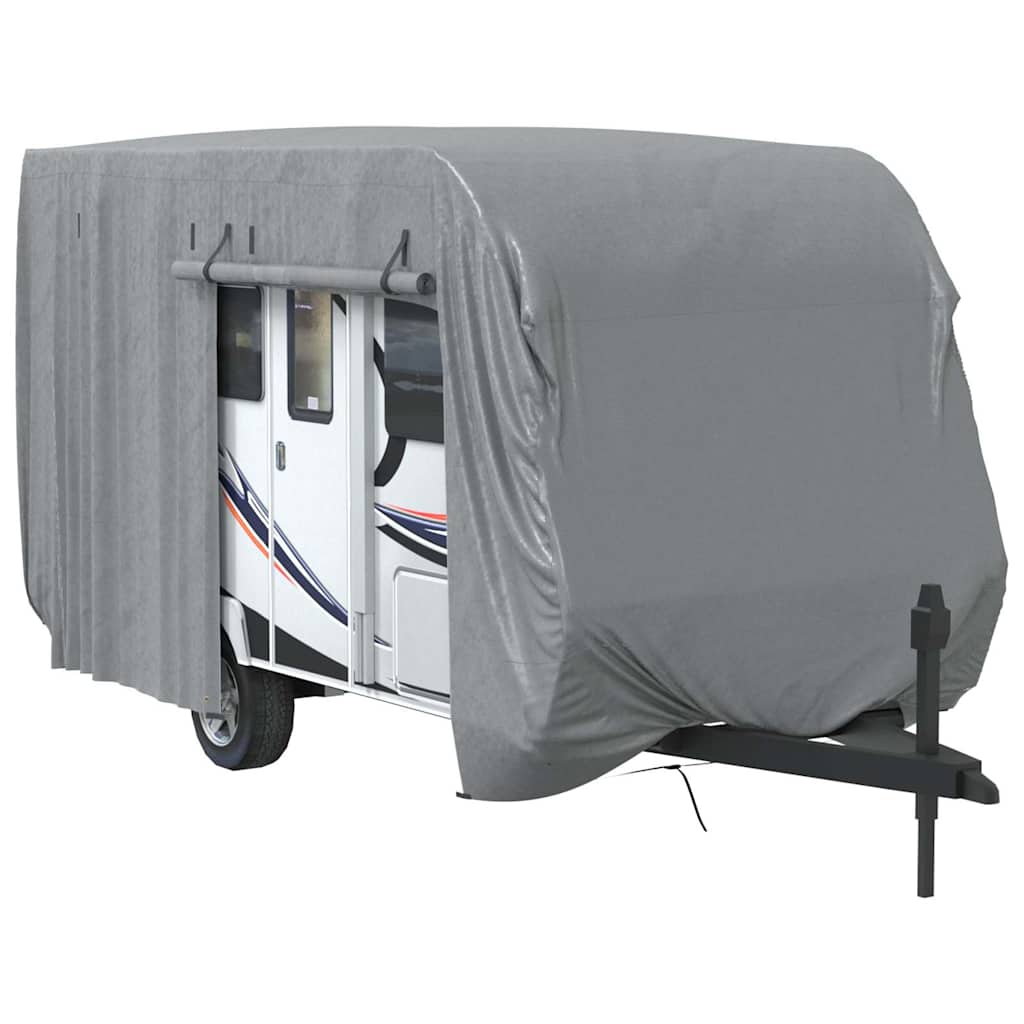 Caravanhoes 460x250x220 cm vliesvlies grijs is nu te koop bij PeponiXL, paradijselijk wonen!