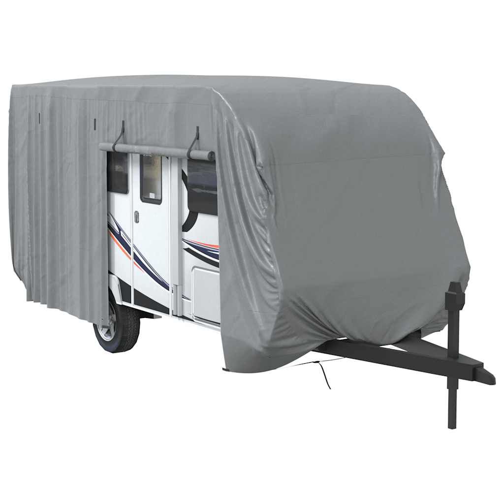 Caravanhoes 670x250x220 cm vliesvlies grijs is nu te koop bij PeponiXL, paradijselijk wonen!