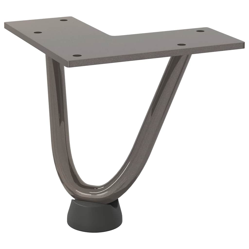 Haarnadelpoten voor Salontafel 4 st 10 cm massief staal naturel is nu te koop bij PeponiXL, paradijselijk wonen!