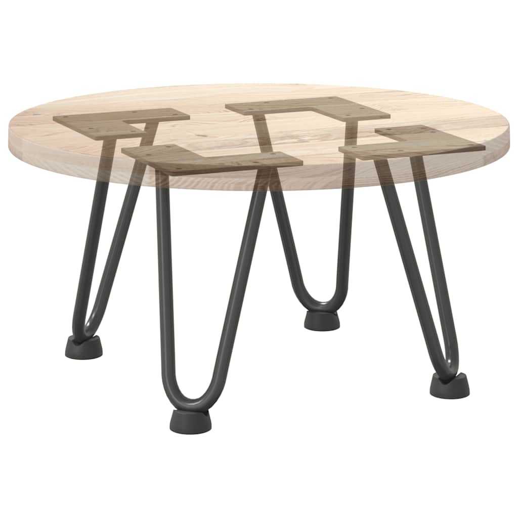 Haarnadelpoten voor Salontafel 4 st 20 cm massief staal antracietkleurig is nu te koop bij PeponiXL, paradijselijk wonen!