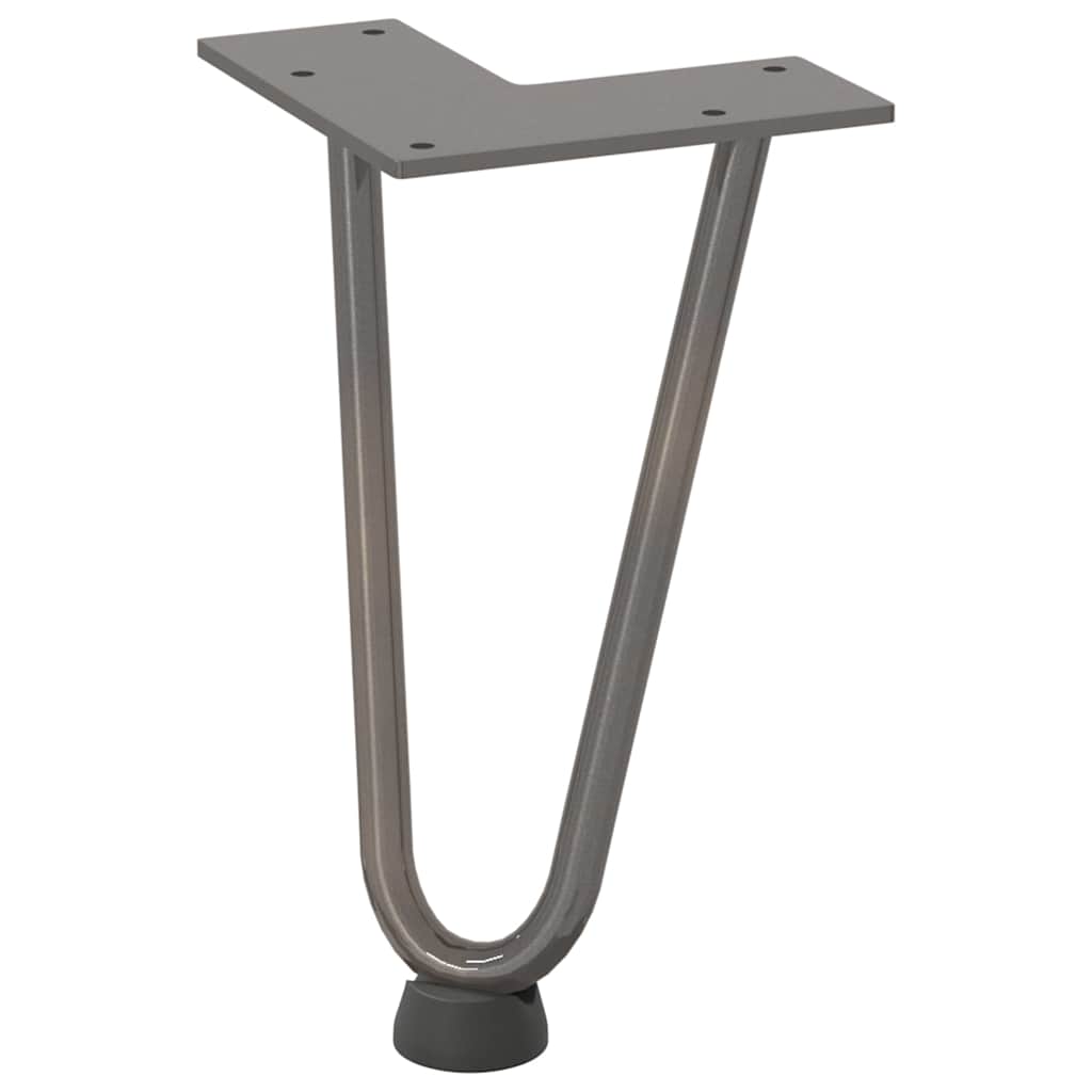 Haarnadelpoten voor Salontafel 4 st 20 cm massief staal naturel is nu te koop bij PeponiXL, paradijselijk wonen!