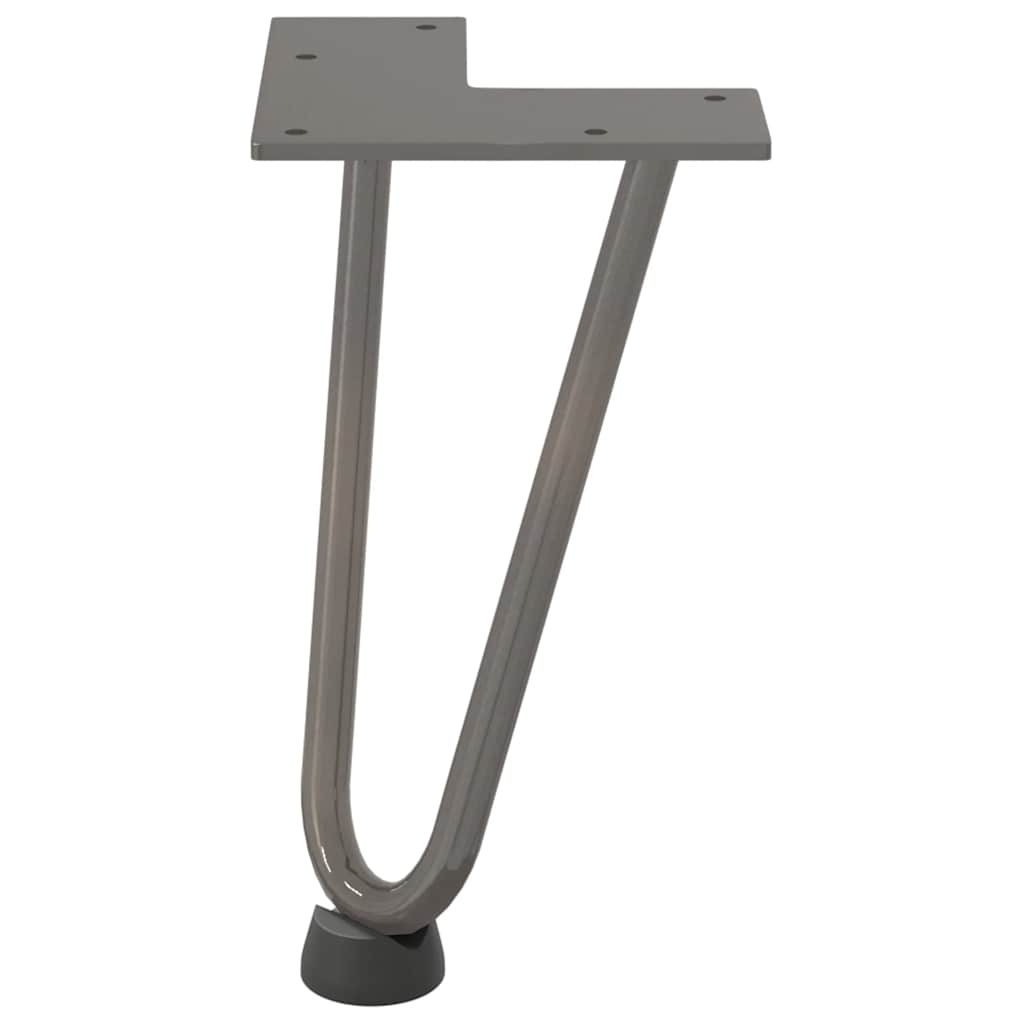 Haarnadelpoten voor Salontafel 4 st 20 cm massief staal naturel is nu te koop bij PeponiXL, paradijselijk wonen!