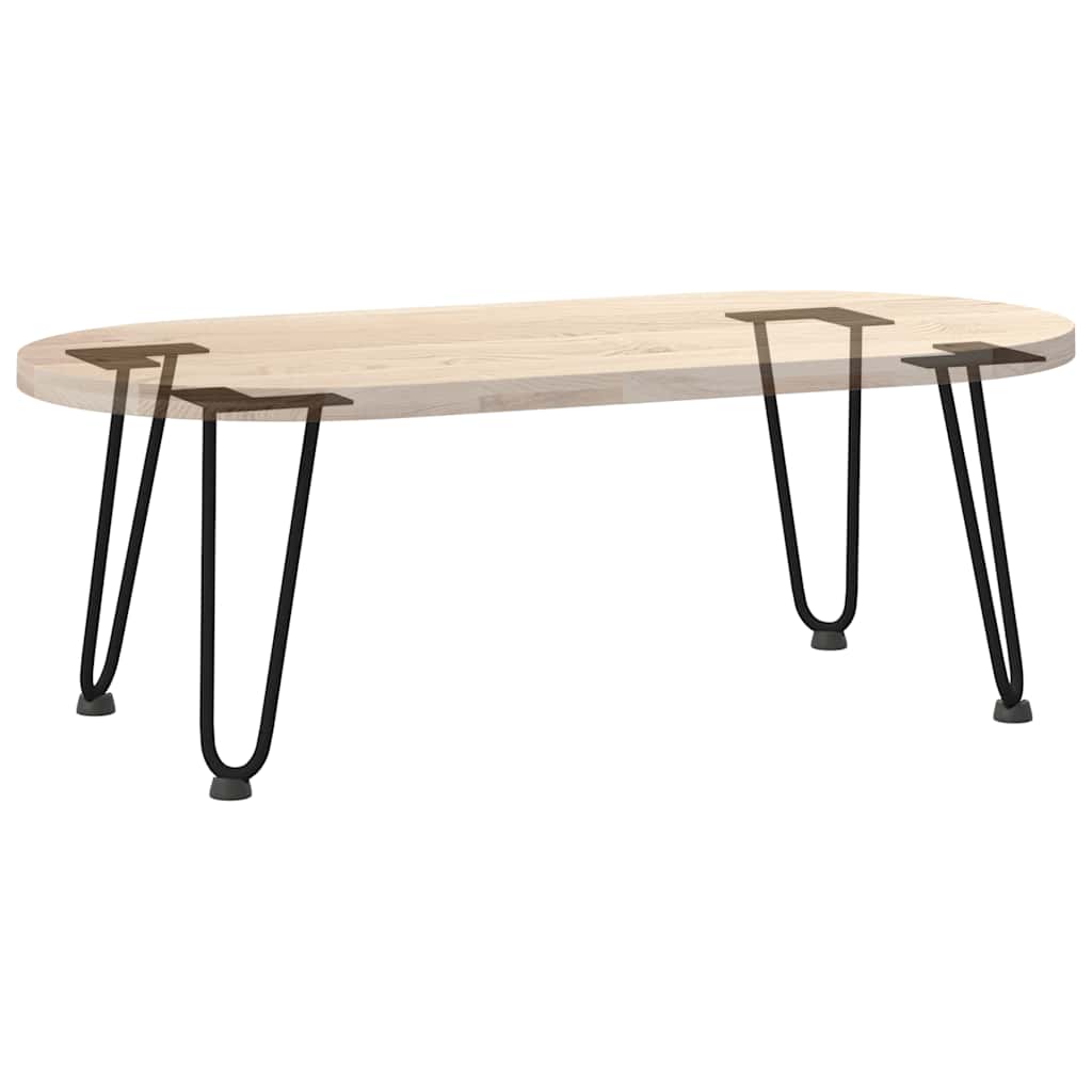 Haarnadelpoten voor Salontafel 4 st 30 cm massief staal zwart is nu te koop bij PeponiXL, paradijselijk wonen!