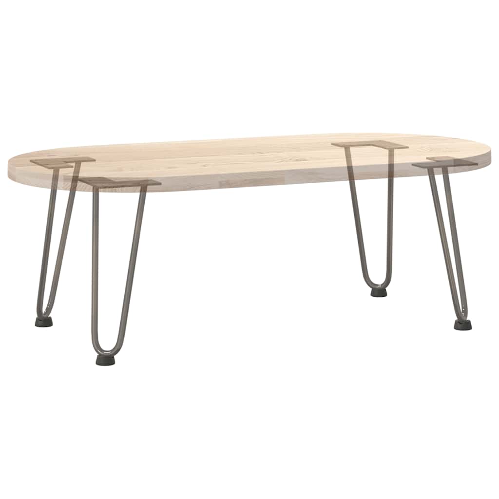 Haarnadelpoten voor Salontafel 4 st 30 cm massief staal naturel is nu te koop bij PeponiXL, paradijselijk wonen!