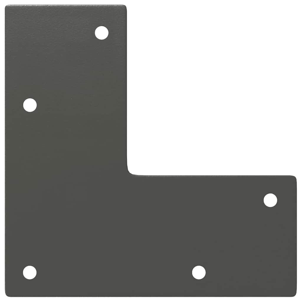 Haarnadelpoten voor console tafel 4 st 72 cm massief staal antracietkleurig is nu te koop bij PeponiXL, paradijselijk wonen!