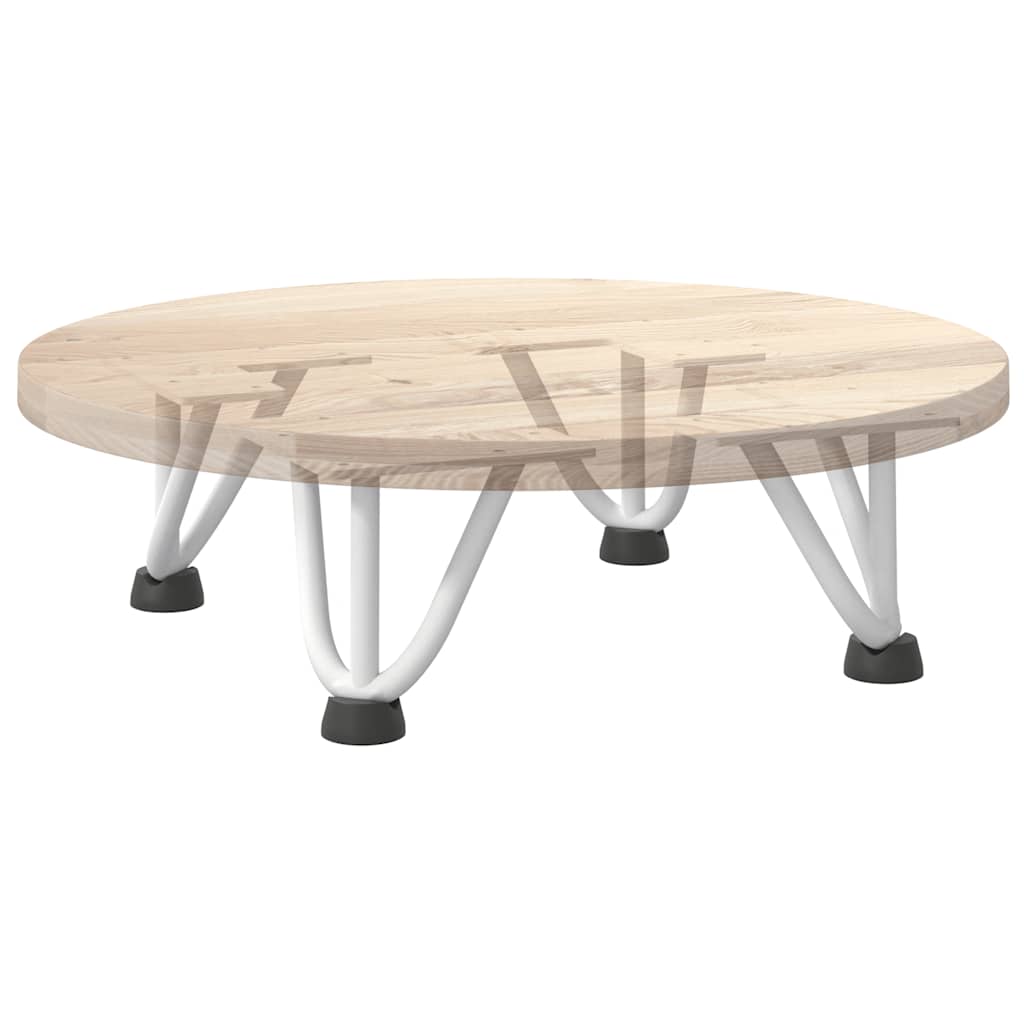 Haarnadelpoten voor Salontafel 4 st 10 cm massief staal wit is nu te koop bij PeponiXL, paradijselijk wonen!
