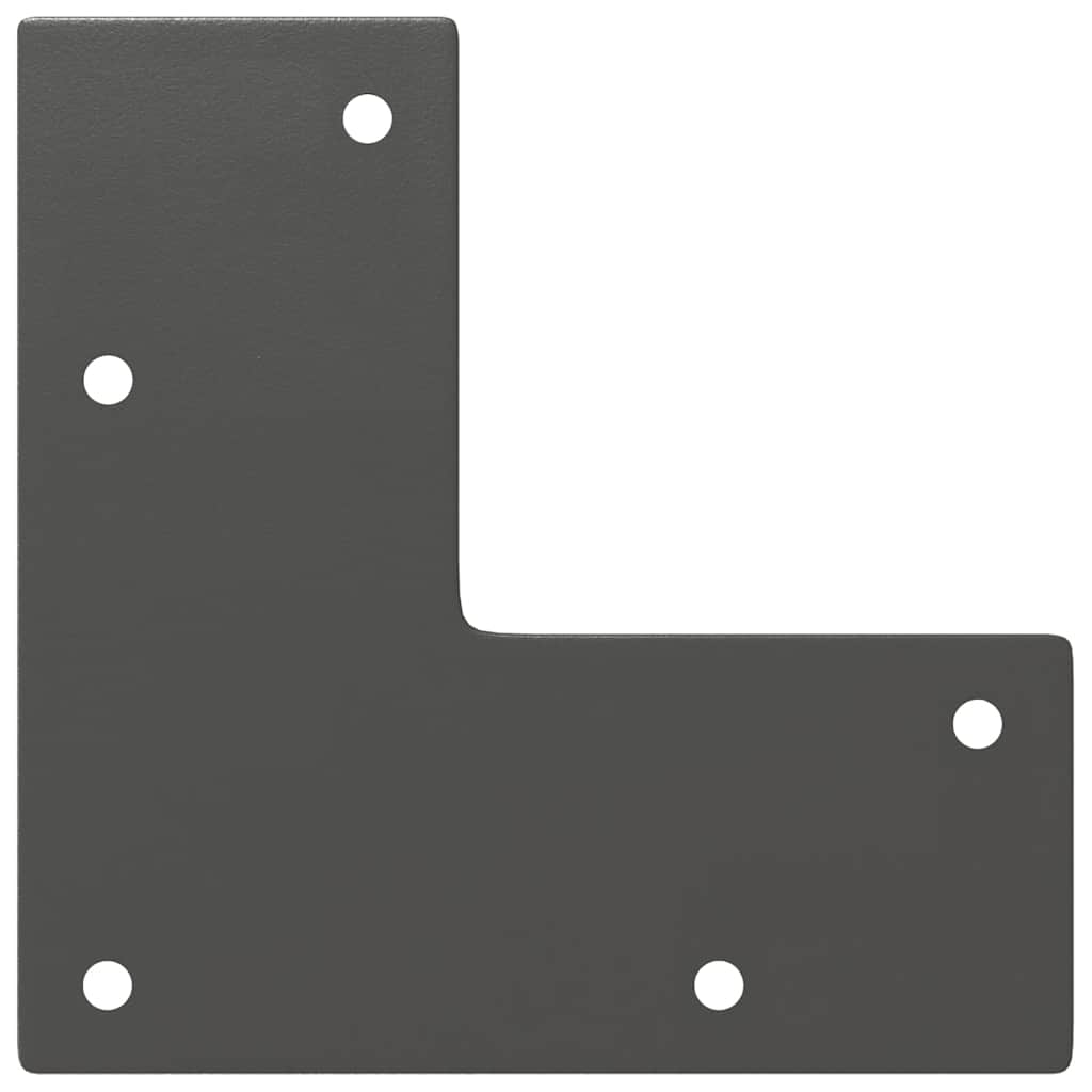 Haarnadelpoten voor Salontafel 4 st 10 cm massief staal antracietkleurig is nu te koop bij PeponiXL, paradijselijk wonen!