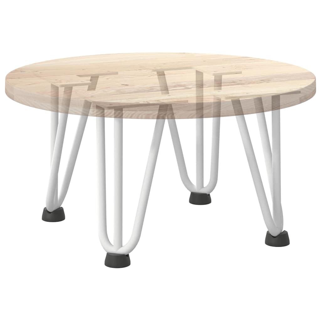 Haarnadelpoten voor Salontafel 4 st 20 cm massief staal wit is nu te koop bij PeponiXL, paradijselijk wonen!