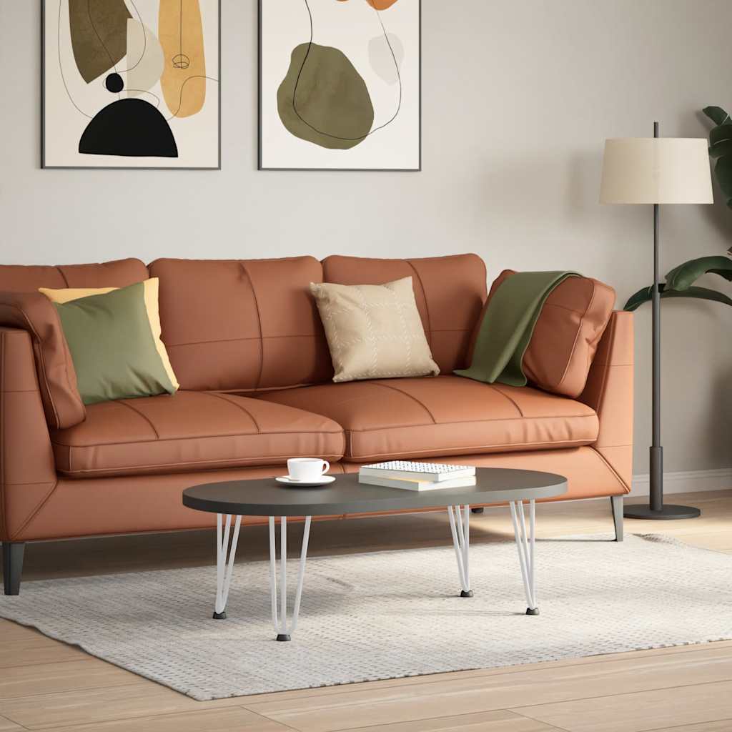 Haarnadelpoten voor Salontafel 4 st 30 cm massief staal wit is nu te koop bij PeponiXL, paradijselijk wonen!