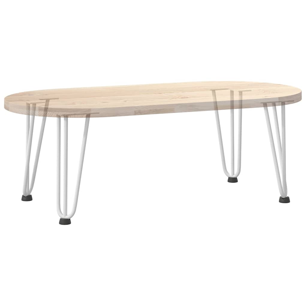 Haarnadelpoten voor Salontafel 4 st 30 cm massief staal wit is nu te koop bij PeponiXL, paradijselijk wonen!