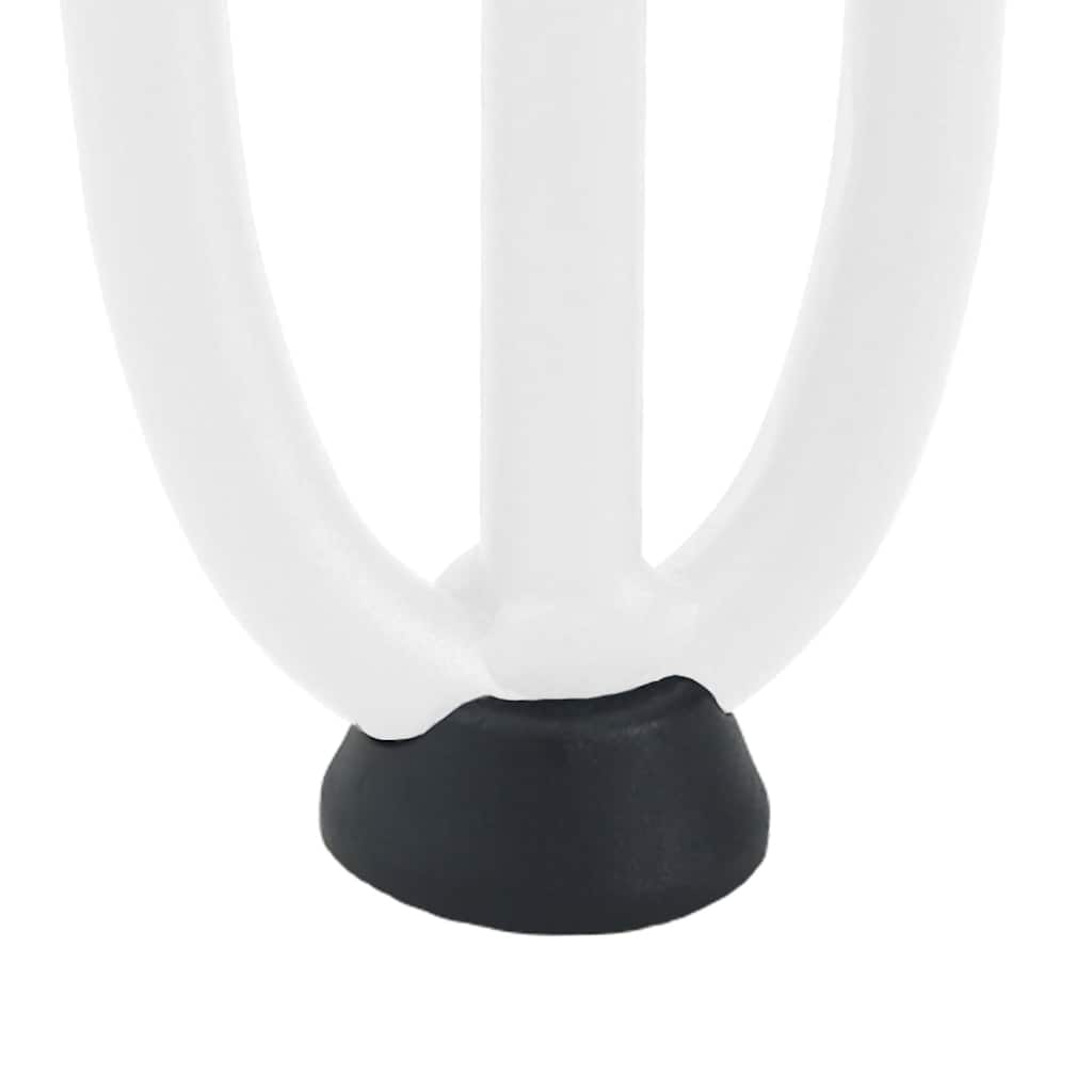 Haarnadelpoten voor Salontafel 4 st 30 cm massief staal wit is nu te koop bij PeponiXL, paradijselijk wonen!