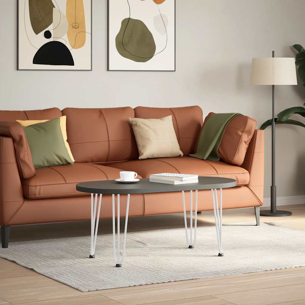 Haarnadelpoten voor Salontafel 4 st 42 cm massief staal wit is nu te koop bij PeponiXL, paradijselijk wonen!