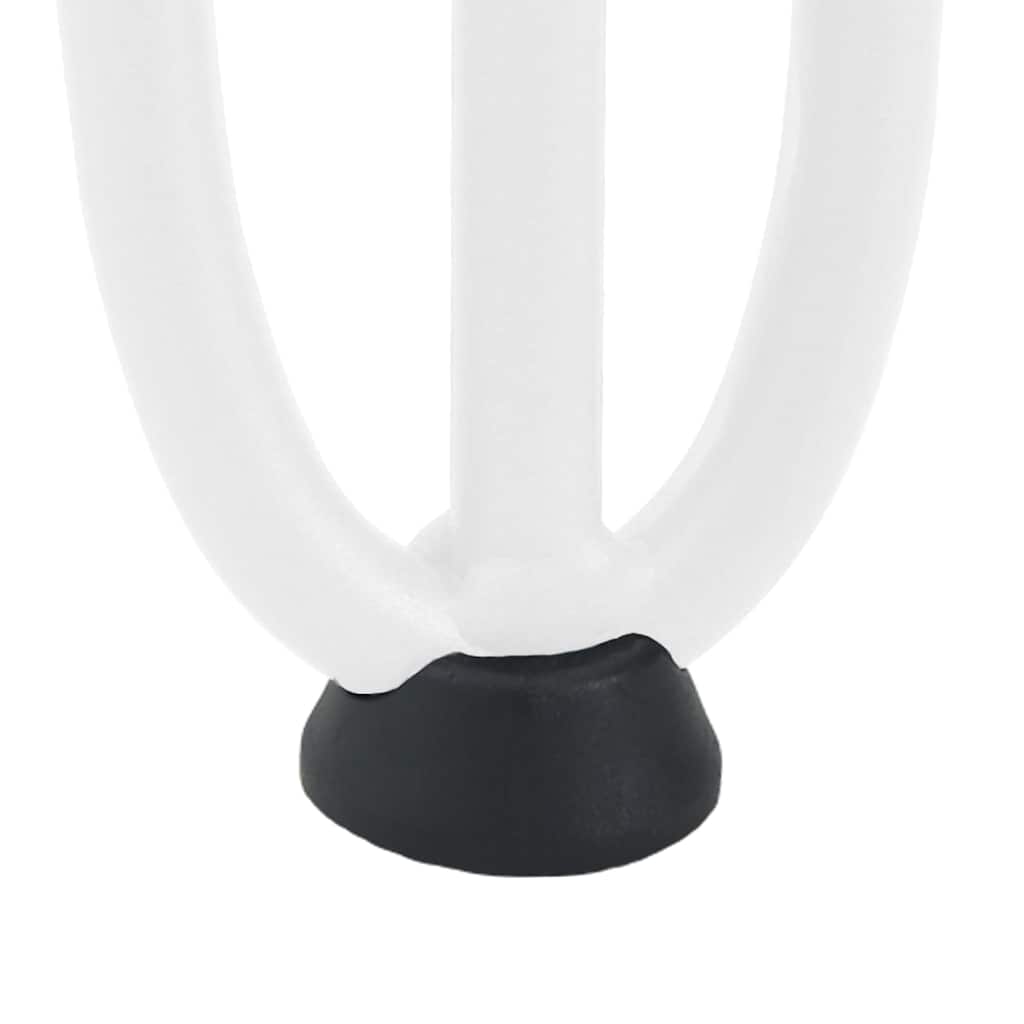 Haarnadelpoten voor console tafel 4 st 72 cm massief staal wit is nu te koop bij PeponiXL, paradijselijk wonen!