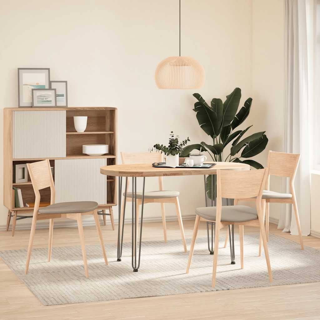 Haarnadelpoten voor console tafel 4 st 72 cm massief staal naturel is nu te koop bij PeponiXL, paradijselijk wonen!