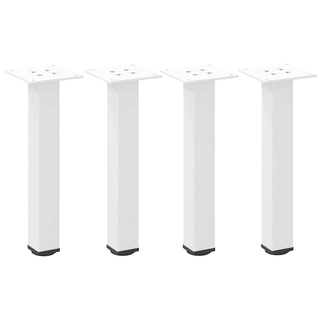 Salontafelpoten 4 st 30-32 cm staal wit is nu te koop bij PeponiXL, paradijselijk wonen!