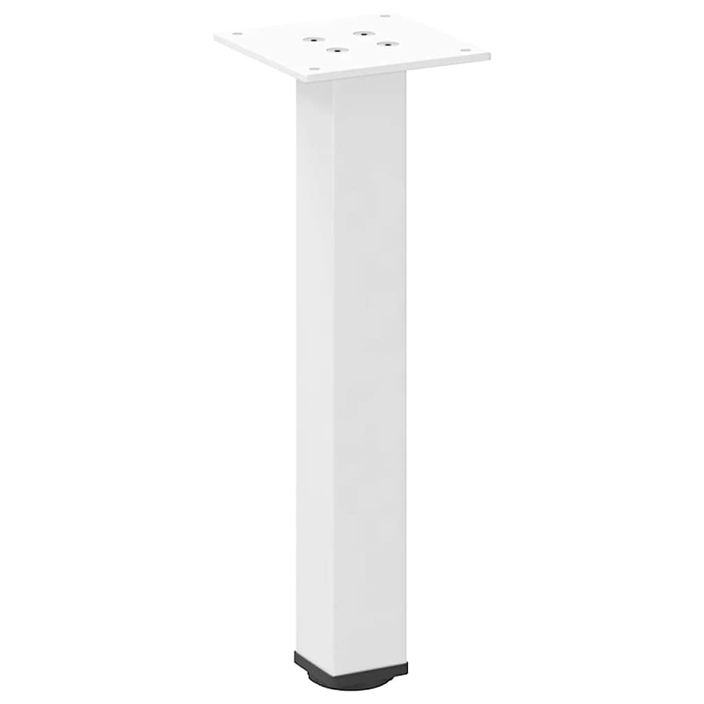 Salontafelpoten 4 st 30-32 cm staal wit is nu te koop bij PeponiXL, paradijselijk wonen!