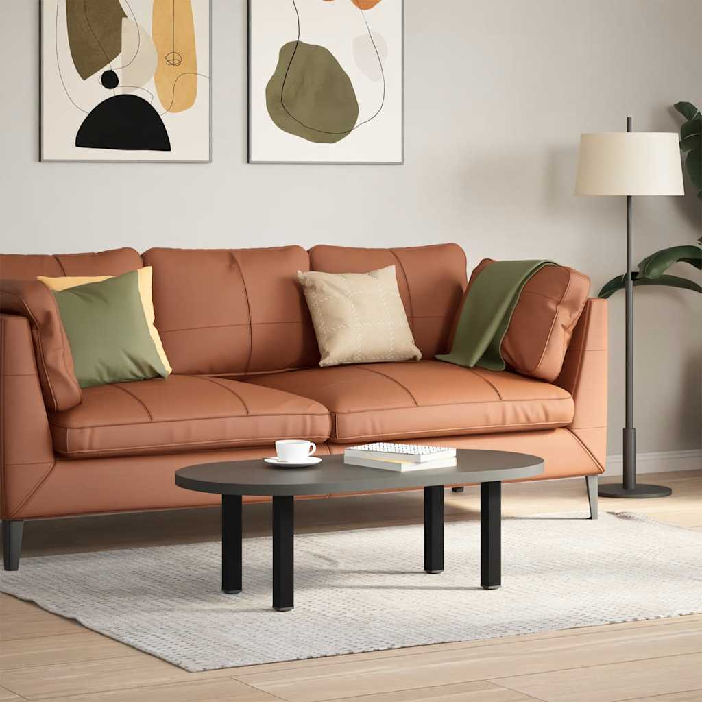 Salontafelpoten 4 st 42-44 cm staal zwart is nu te koop bij PeponiXL, paradijselijk wonen!