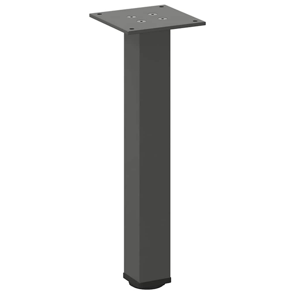 Salontafelpoten 4 st 42-44 cm staal antraciet is nu te koop bij PeponiXL, paradijselijk wonen!