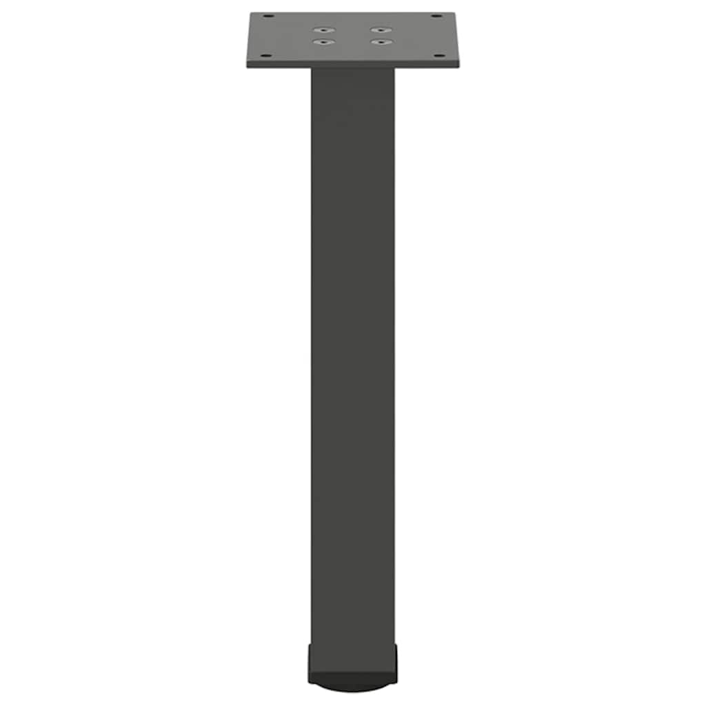 Salontafelpoten 4 st 42-44 cm staal antraciet is nu te koop bij PeponiXL, paradijselijk wonen!