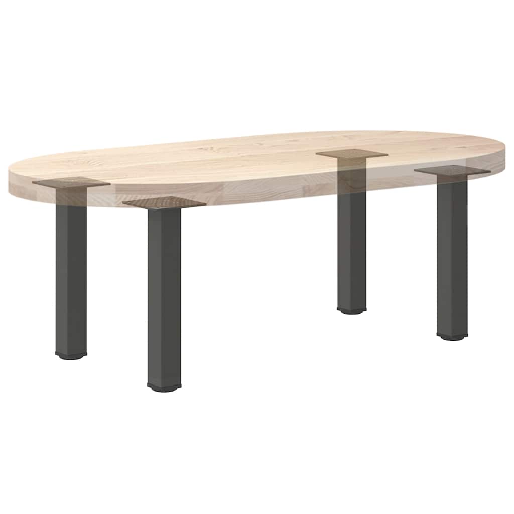 Salontafelpoten 4 st 42-44 cm staal antraciet is nu te koop bij PeponiXL, paradijselijk wonen!