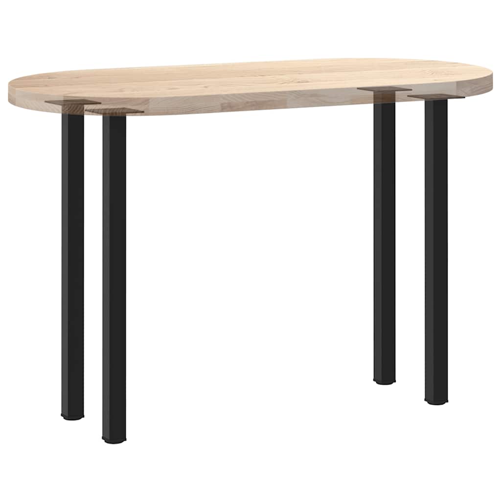 Console tafelpoten 4 st 72-74 cm staal zwart is nu te koop bij PeponiXL, paradijselijk wonen!