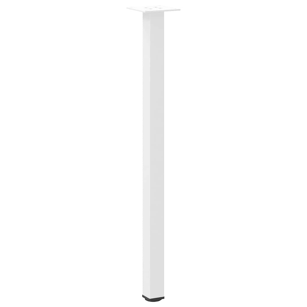 Console tafelpoten 4 st 72-74 cm staal wit is nu te koop bij PeponiXL, paradijselijk wonen!